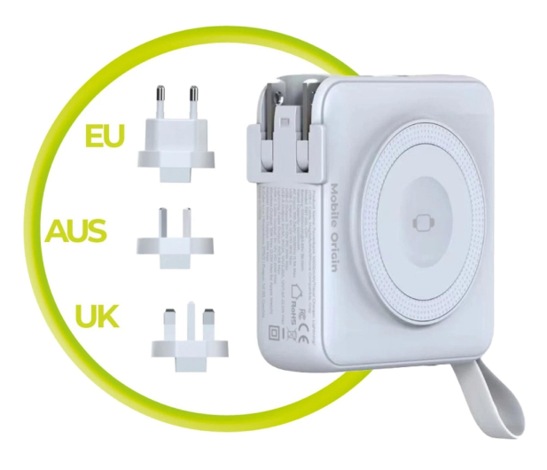 Mobile Origin PowerBank & Travel Charger 10 000 mAh Lightning/USB-C Cable - 1373086 - zdjęcie 5